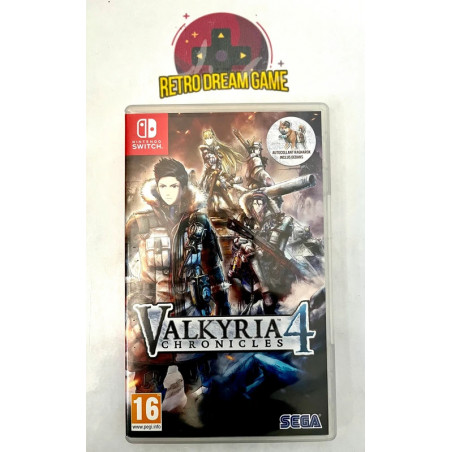 Valkyria chronicles 4 pour switch