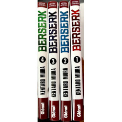 Lot de 4 manga Berserk