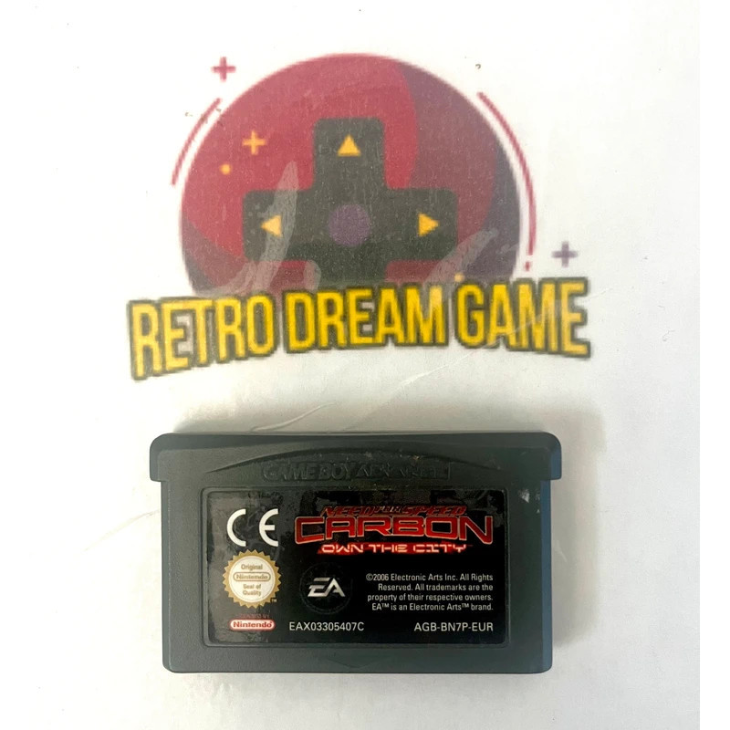 Need for speed carbon pour game boy advance