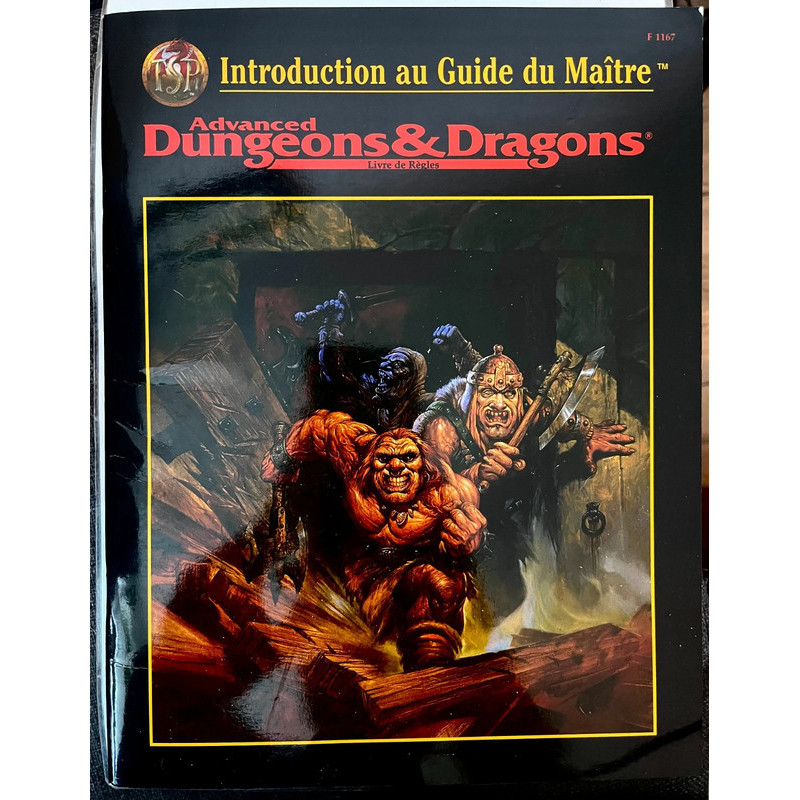 introduction au guide du maître donjons et dragons 3 eme editions 1998